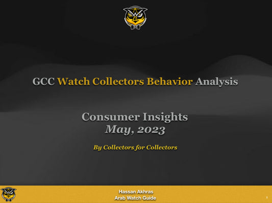 GCC Watch Collectors Behaviour 2023